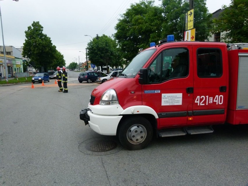 Wypadki drogowe w rejonie ulic 29 Listopada i Barlickiego w Kutnie