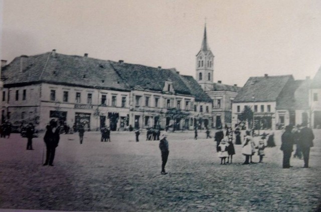 Przedwojenny Rynek w Wodzisławiu Śl.