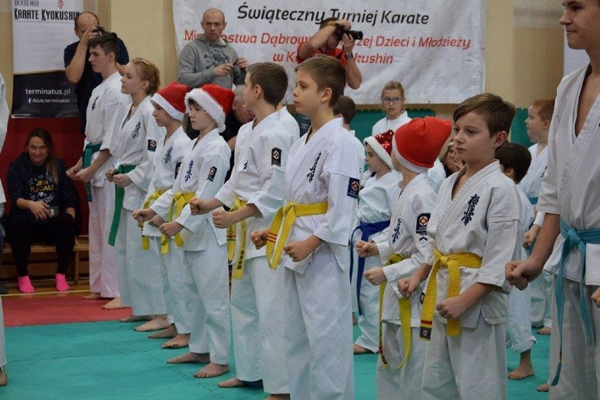 Świąteczny turniej karate w Dąbrowie Górniczej [ZDJĘCIA]