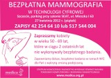 Szczecin: Bezpłatna mammografia. Zapisz się