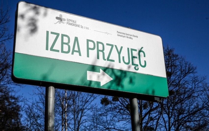 Szpital zakaźny w Gdańsku 21.09.2020 r. wstrzymał przyjęcia...