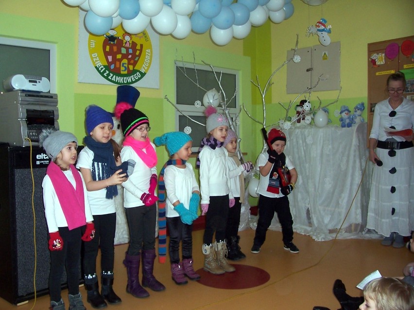 "Bałwankowe śpiewanie" - przegląd piosenki przedszkolnej w Malborku