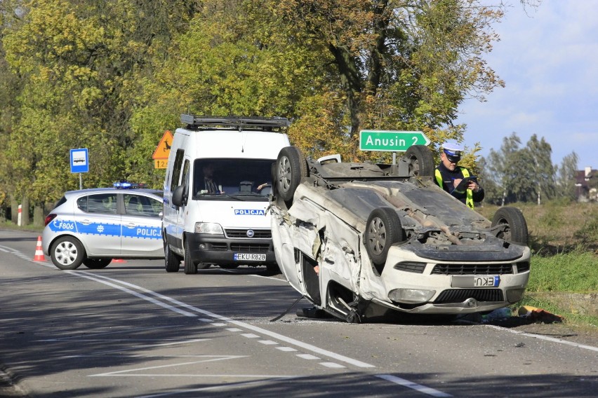 Pięć osób rannych w wypadku w Józinkach między Kutnem a...
