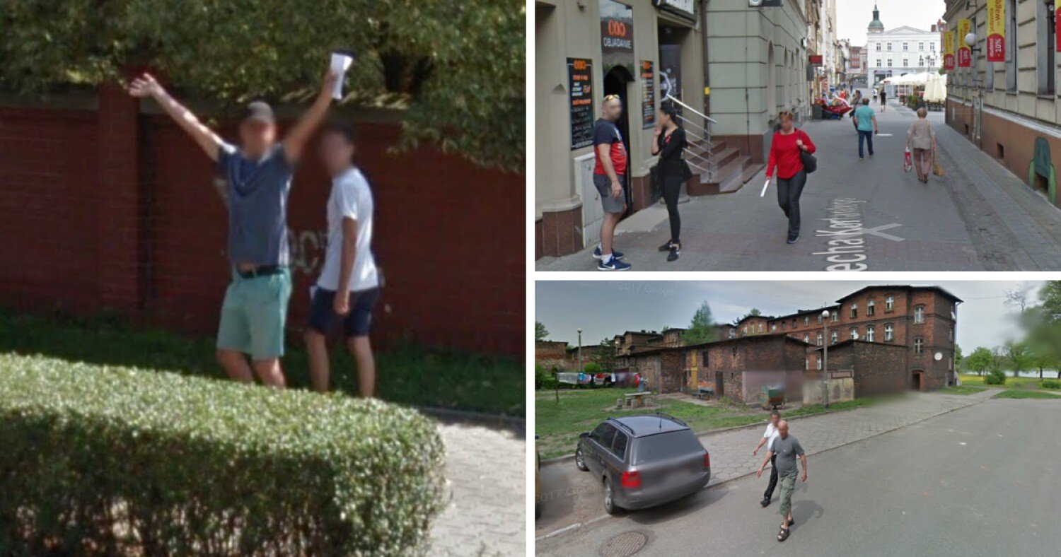 Locuitorii din Rybnik capturați!  Poate ai fost surprins și de camera Google Street View?  Vezi cum arată orașul nostru în imagini