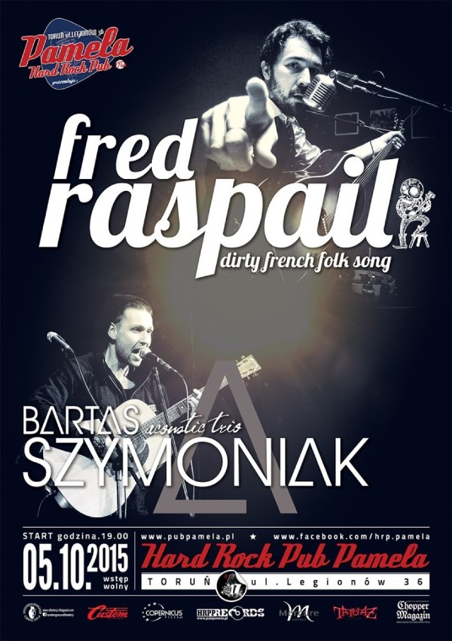 Bartas Szymoniak Acoustic Trio oraz Fred Raspail (solo)