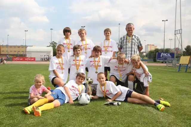 Ecoren Cup 2013 rozstrzygnięty - w grupie młodszej wygrał FC Predator z Lubina (na zdj.).