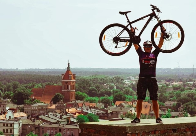 Golub-Dobrzyń - z zamku można podziwiać panoramę miasta