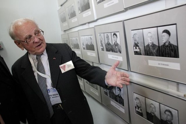 Józef Paczyński, b. więzień KL Auschwitz z I transportu polskich więźniów politycznych, nr obozowy 121 (fot. Gabriela Mruszczak)