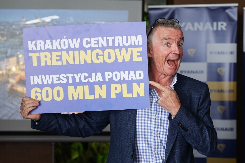 W Krakowie powstanie olbrzymie Centrum Symulatorowo-Treningowe Ryanaira. Jedno z największych w Europie