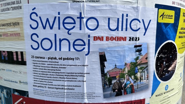 Święto Ulicy Solnej w Bochni - program