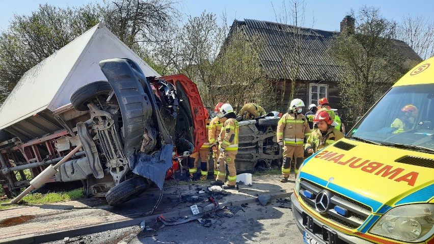 Wypadek w Skarszewie pod Kaliszem