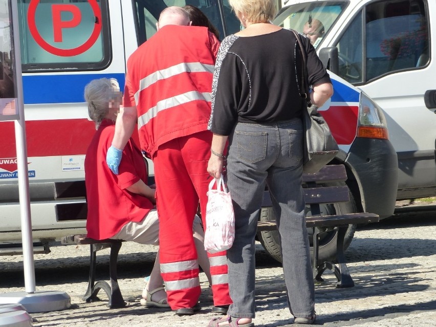 Sieradz. Rowerzysta potrącił kobietę i uciekł