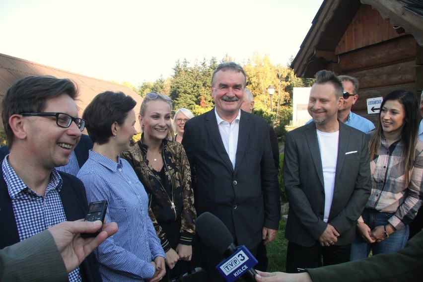 Wojciech Lubawski, prezydnet Kielc, wszedł na Telegraf. - Kielce nie umierają - mówił  [ZDJĘCIA]