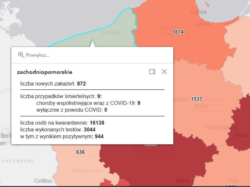 Zachodniopomorskie i pomorskie