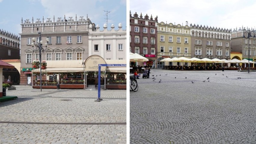 Nowy wygląd ogródków letnich na rynku