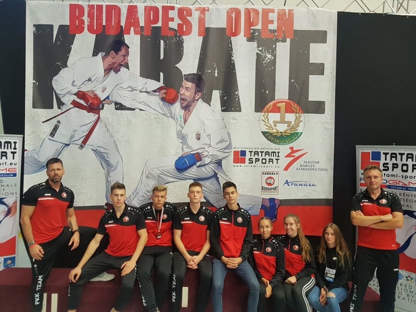 Dwa medale pleszewskich karateków na Budapeszt Open