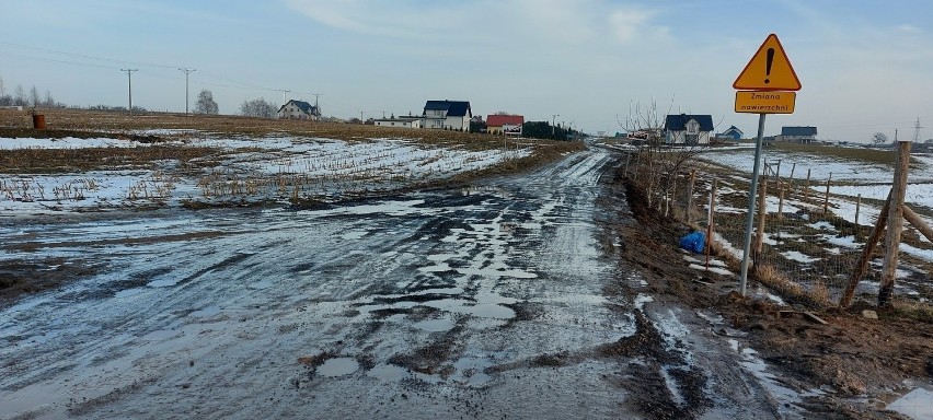 Tak ulica Polna wyglądała w lutym 2021 r.
