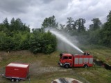 Powiat Gniezno: strażacy ćwiczyli na wypadek pożaru lasu