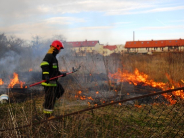 Krotoszyn - Pożar na Ogrodowskiego