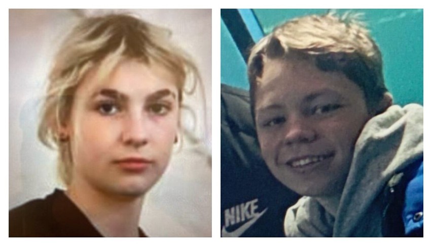 Zaginione dzieci to Dmytro Umanski i Karyna Doroha....