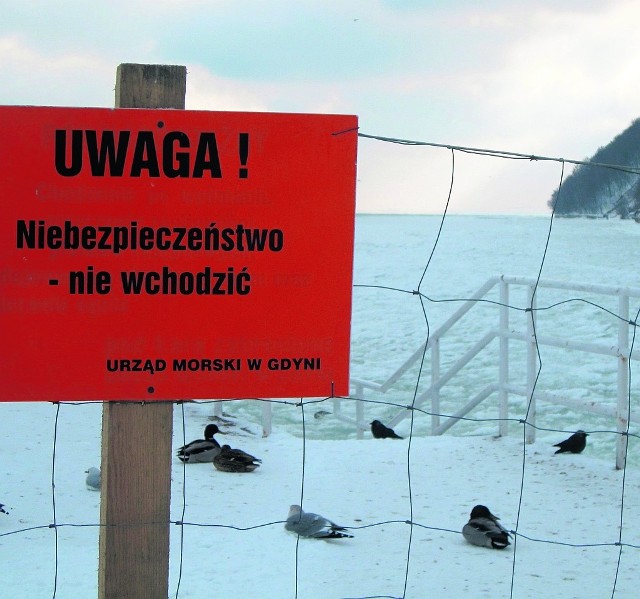 W Gdyni pojawiły się pierwsze znaki ostrzegawcze.