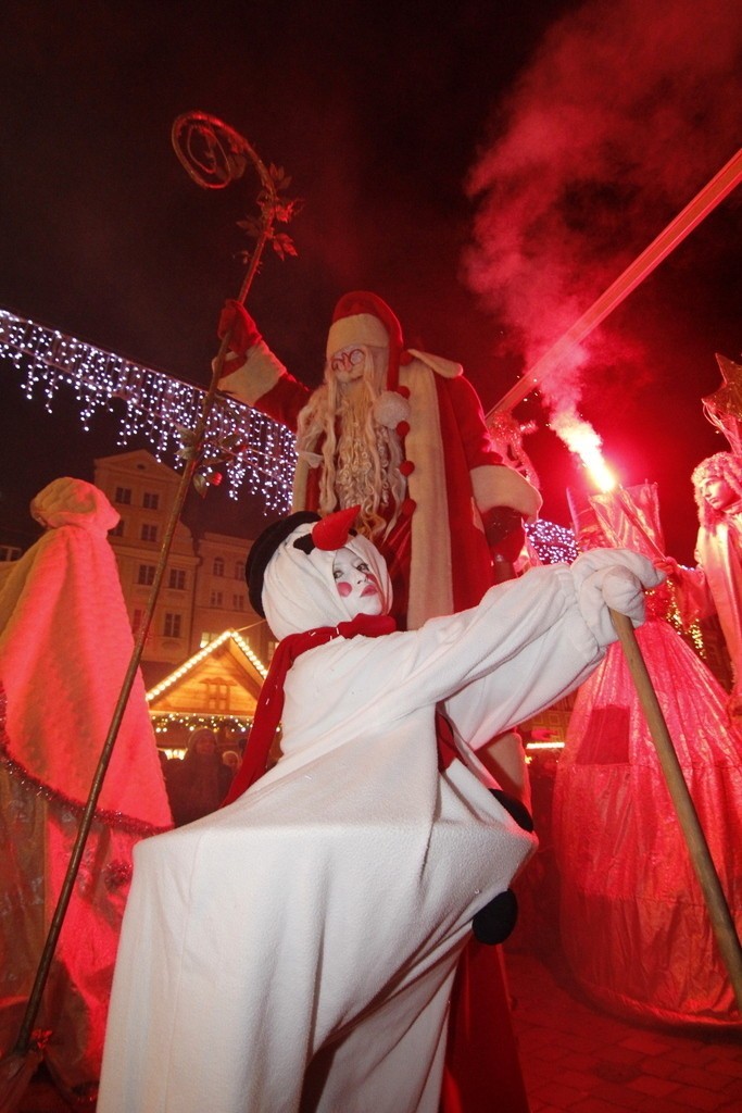 Św. Mikołaj na wrocławskim rynku (ZDJĘCIA)
