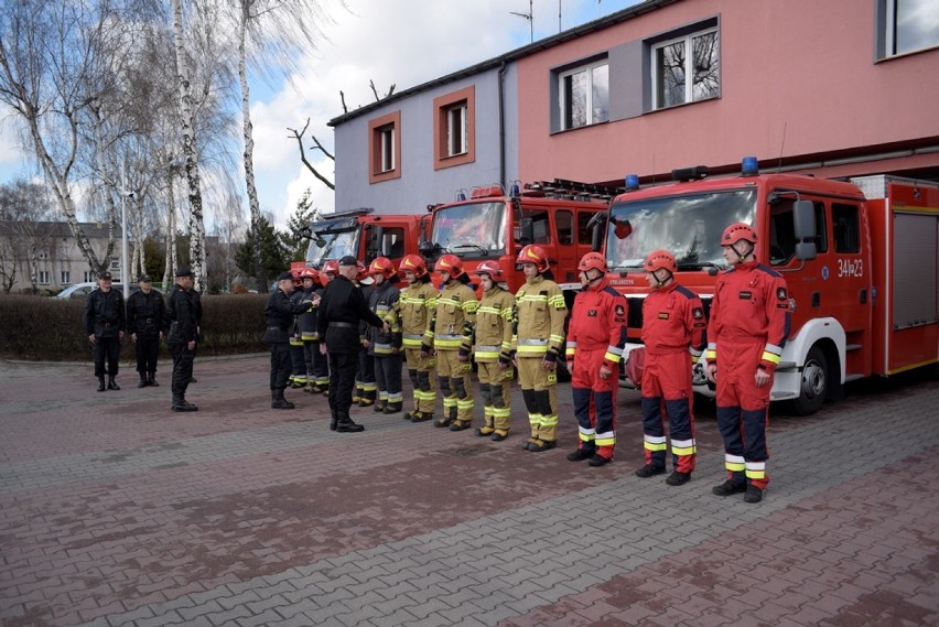 Straż pożarna w Kaliszu. Komendant główny PSP spotkał się z...