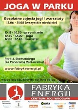 Wrocław: Poćwicz jogę w parku J. Słowackiego