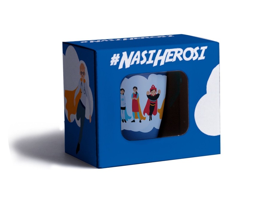 Firma Maxim produkuje kubki #NASIHEROSI. Dochód przekażą na nasze szpitale! 