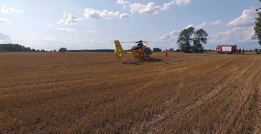 Śmiertelny wypadek z udziałem motocykla na drodze Bądecz-Podróżna