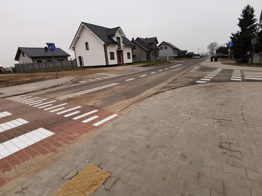 Gotowa ulica Słoneczna w Mieścisku Inwestycja kosztowała ponad milion złotych