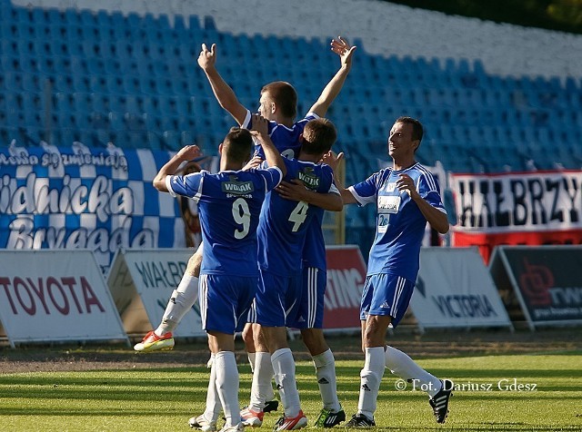 Michał Bartkowiak wszedł na boisko w Opolu w 75 min. spotkania. Sześć minut później utonął w ramionach kolegów po strzeleniu zwycięskiej bramki dla Górnika Wałbrzych w meczu z miejscową Odrą.