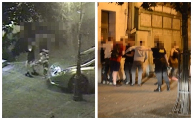 Monitoring miejski zauważył agresywnego pijanego mężczyznę na ulicy 3 Maja we Włocławku, który kopał samochody. Interweniowali strażnicy miejscy i policja.