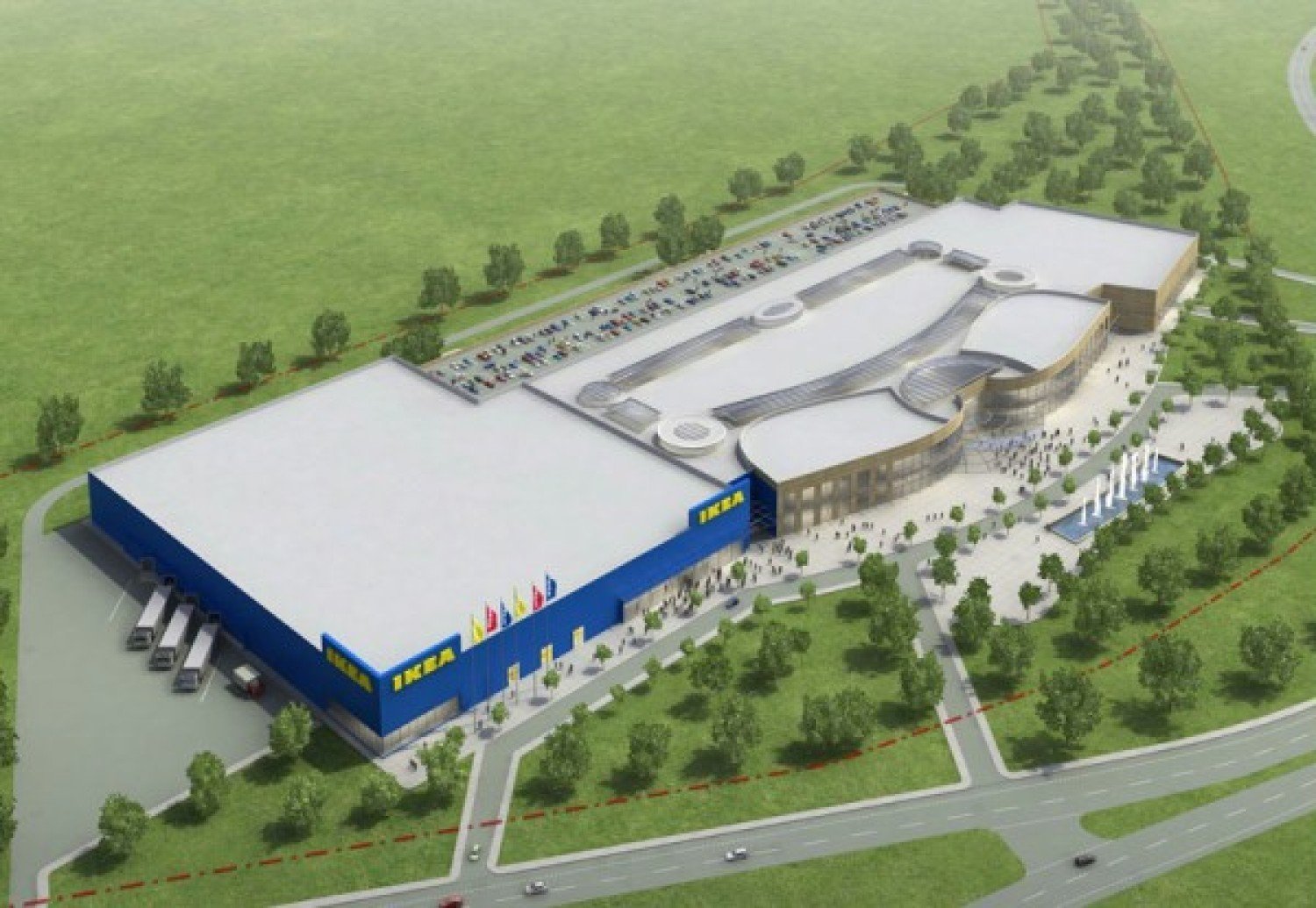 IKEA w Szczecinie. To już (prawie) pewne. Market Ikea ma powstać w okolicy  Auchana | Szczecin Nasze Miasto