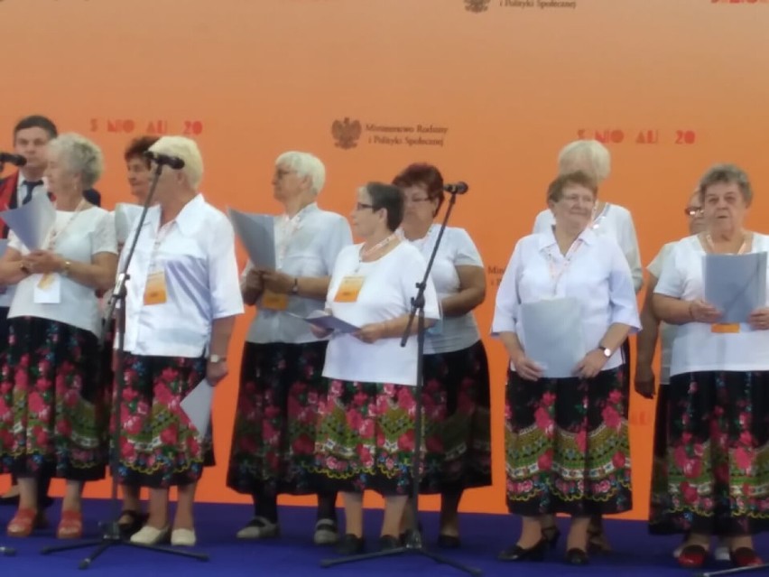 Sieradzcy seniorzy na ogólnopolskich Senioraliach 2021 ZDJĘCIA