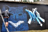 KPSW. Graffiti promuje uczelnię
