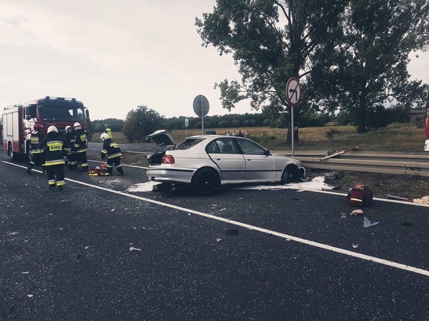 Gmina Nekla: Wypadek na DK92. Siedem osób rannych