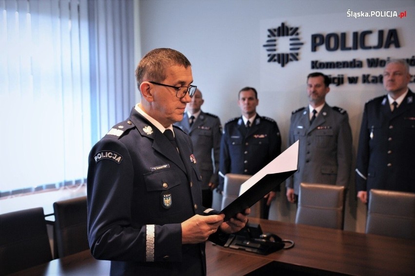 W szeregi policji w Katowicach wstąpiło ostatnio 77 nowych...