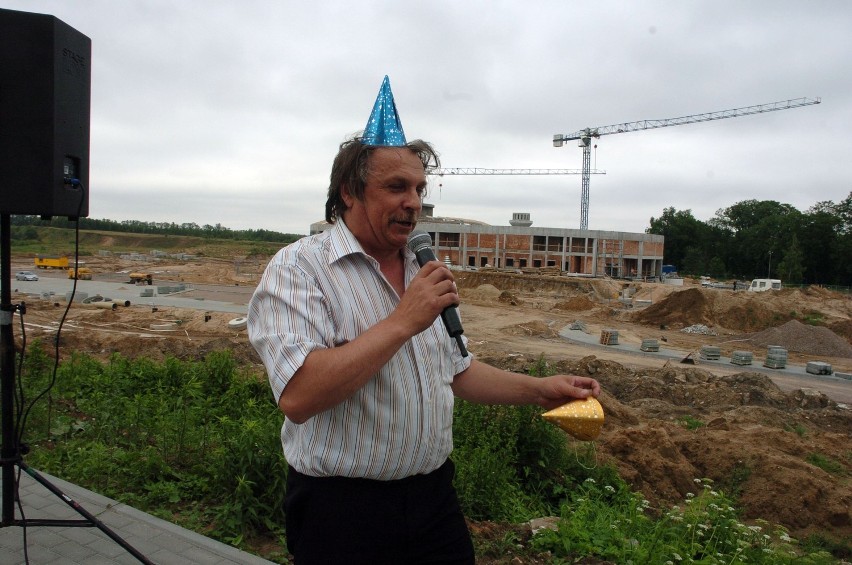 Aquapark w Słupsku: Happening przed budową słupskiego aquaparku [ZDJĘCIA]