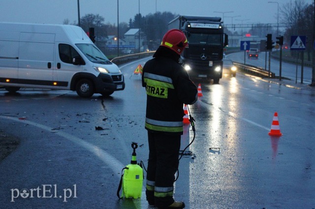 Wypadek w Elblągu