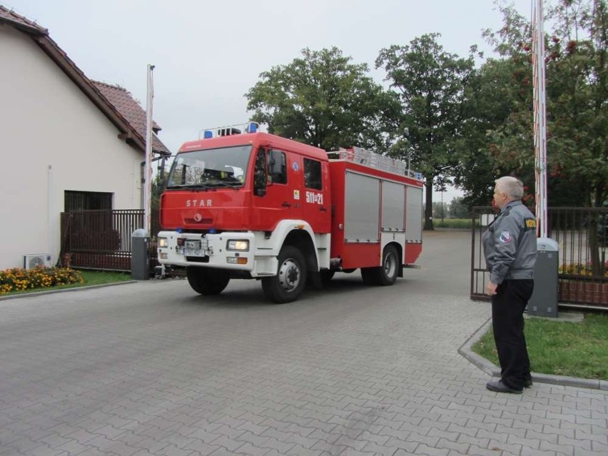 Paproć. Strażacy ćwiczyli na wypadek pożaru [FOTO]