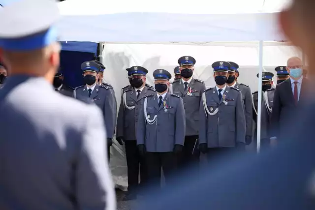GOSTYŃ. Policjanci z KPP w Gostyniu wyróżnieni podczas wojewódzkich obchodów święta policji