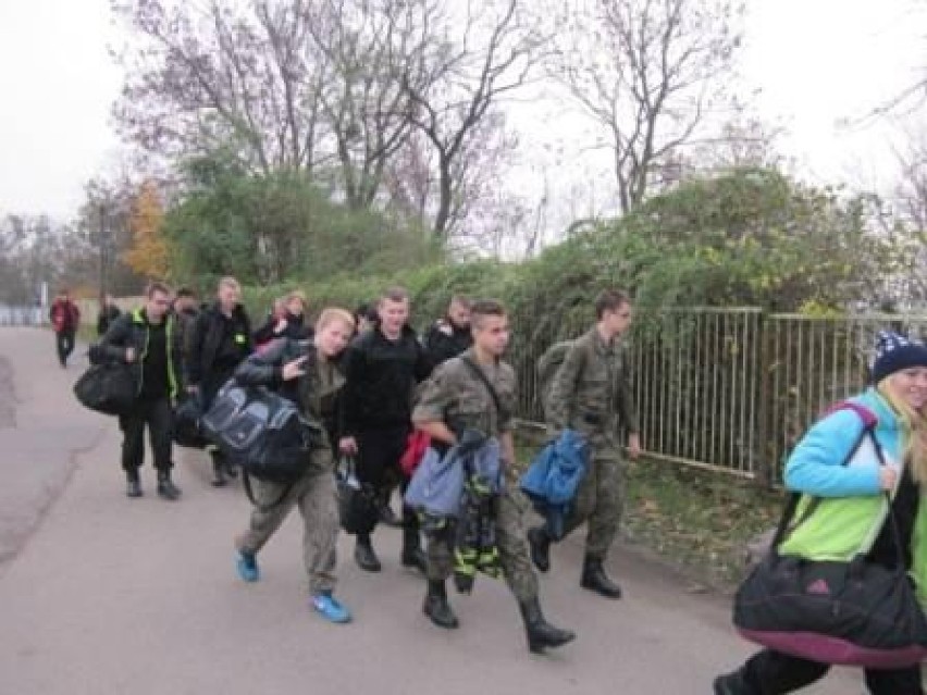 Krajeńscy Licealiści na obozie w Kiekrzu