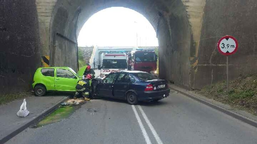 wypadek na Malinowskiej w Tczewie