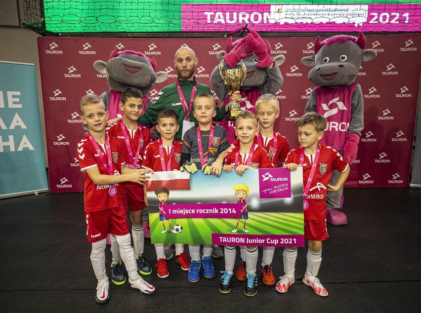 Zwycięskie drużyny Tauron Junior Cup 2021....