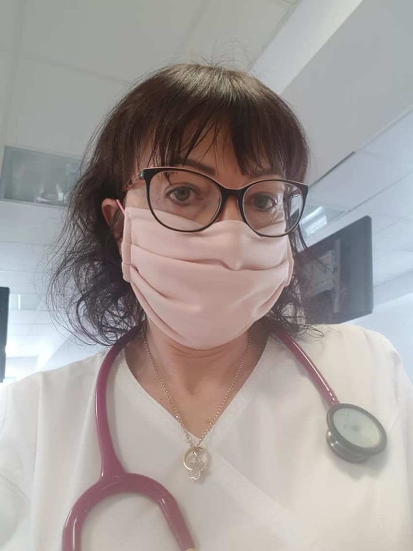 Koronawirus. Eva Minge wspomogła szczecineckich medyków [zdjęcia]