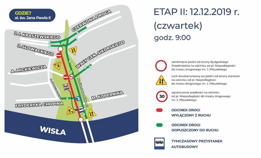 W czwartek o godzinie 9 drogowcy z firmy Balzola, która...