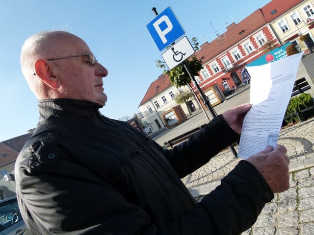 W Sieradzu odebrali choremu kartę parkingową. Taka przykra sytuacja spotkała Mariana Trojanowskiego z Warty