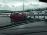 Wypadek na moście Północnym. Tworzy się korek w kierunku centrum 