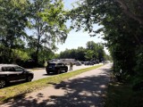 Wypadek we Władysławowie, ul. Starowiejska: na drodze z Helu motocyklista wjechał w tył Land Rovera | NADMORSKA KRONIKA POLICYJNA